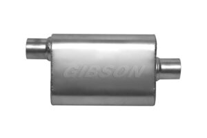 GIBSON EXHAUST CFT Superflow Offset/Cen ter Oval Muffler Stainle 55140S