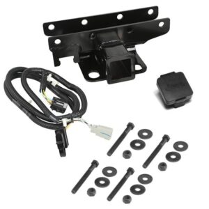 RUGGED RIDGE Receiver Hitch Kit Jeep Logo 07-18 Jeep Wrangler 11580.52