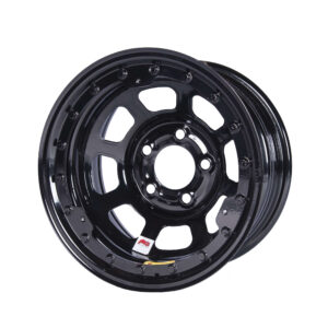 BASSETT 15×8 IMCA B/Lock Wheel Black D-Hole 5×5 58D52ILK