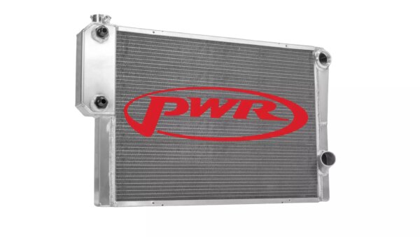 PWR NORTH AMERICA Radiator 19 x 30 Double Pass w/Exchanger Open 905-30191