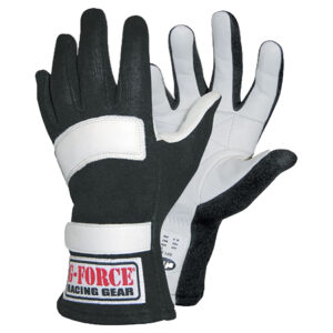 G-FORCE G5 Racing Gloves Medium Black 4101MEDBK