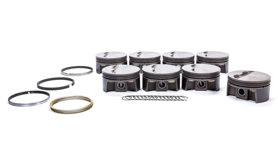 MAHLE PISTONS SBC PowerPak F/T Piston Set 4.040 Bore 930200040