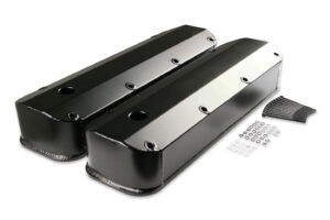 MR. GASKET BBF Fabricated Alm Valve Cover Set 6880BG