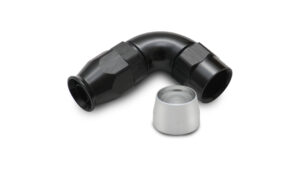 VIBRANT PERFORMANCE -12AN 90 Degree Hose End High Flow For PTFE Hose 28912