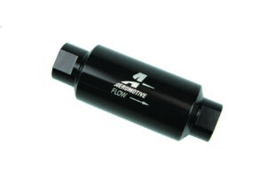 AEROMOTIVE Inline Fuel Filter – 10 Micron- Black 12321
