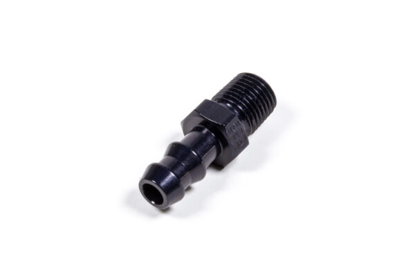 FRAGOLA 3/8 Hose Barb X 1/4 MPT Fitting Black 484006-BL