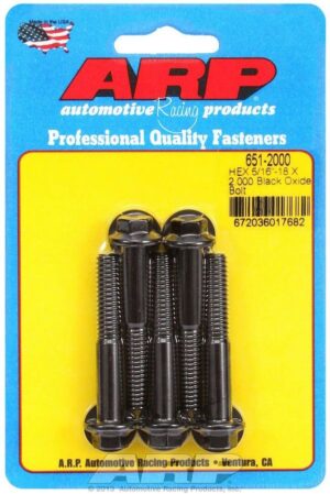 ARP Bolt Kit – 6pt. (5) 5/16-18 x 2.000 651-2000