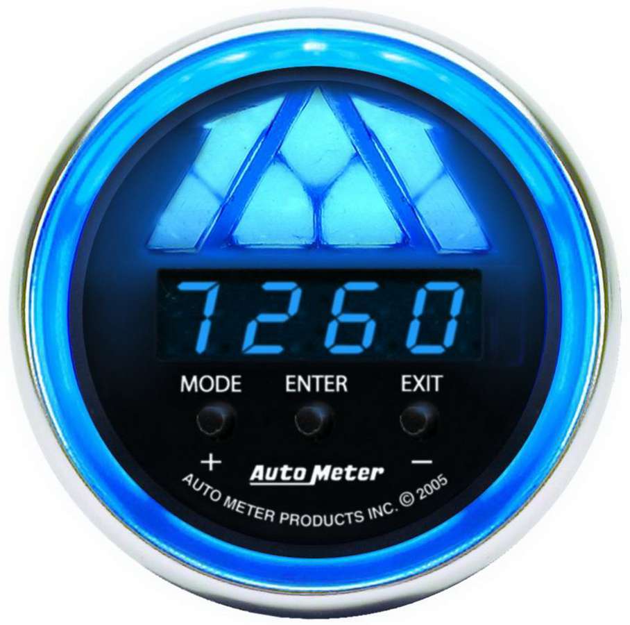 AUTOMETER 2-1/16in C/S Shift Light – 1 Stage- Blue Light 6187