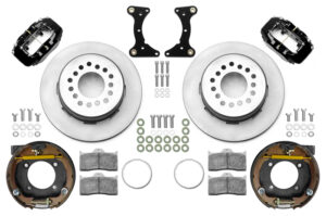 WILWOOD Brake Kit Rear Black FDL Plain 12in GM G Body 140-17121