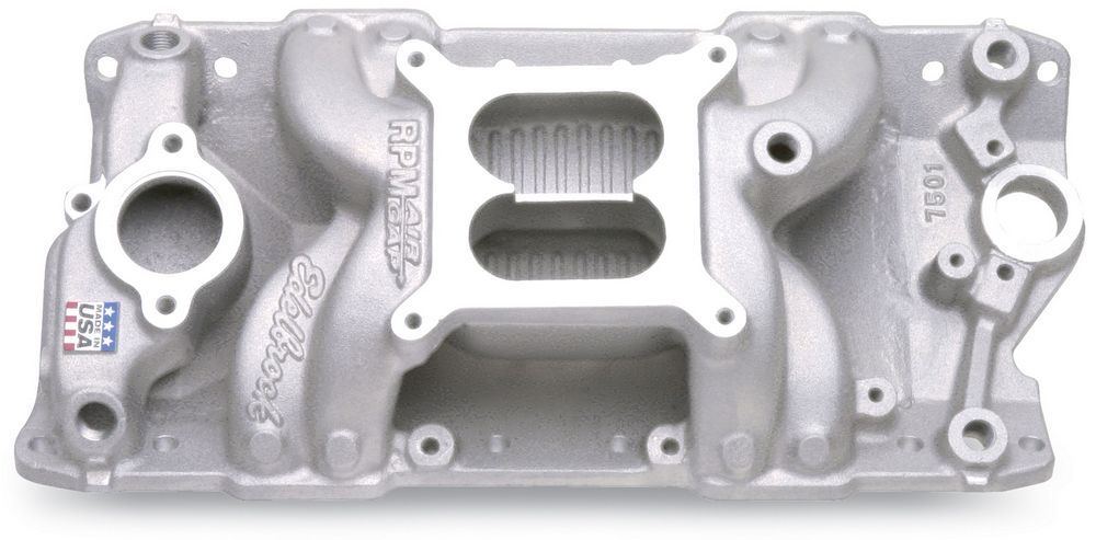 EDELBROCK SBC Performer RPM A/G Manifold – 262-400 7501
