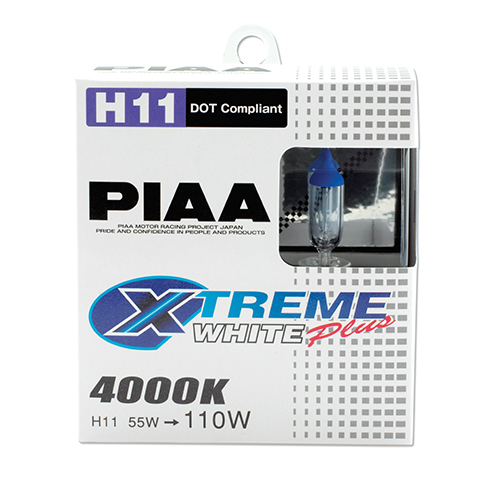 PIAA H11 110W Xtreme White Bulb Twin Pack 15211
