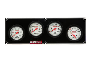 QUICKCAR RACING PRODUCTS 4 Gauge Extreme Panel OP/WT/OT/Volt 61-7027