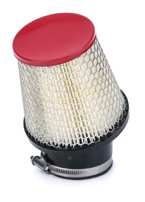 OTR FILTERS Filter Air Kart 2.437in Inlet 4in 20 Deg Red CY11000RA