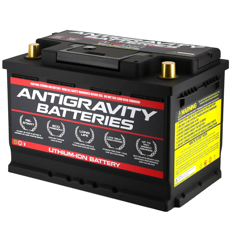 ANTIGRAVITY BATTERIES Lithium Battery Group 48/H6 1800CCA 12 Volt AG-H6-60-RS