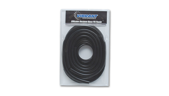 VIBRANT PERFORMANCE Silicone Vacuum Hose Pit Kit – Black 2104