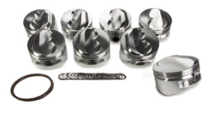 JE PISTONS SBC Domed Piston Set 4.185 Bore +10.8cc 207514