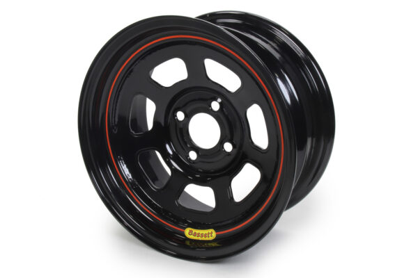 BASSETT 15×7 4×4.25 3in BS D-Hole Lite Black 57SP3