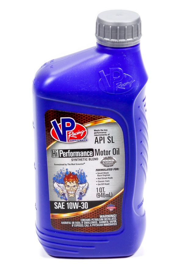 VP RACING VP 10w30 HI-Performance Racing 1 Qt – 32oz 2955
