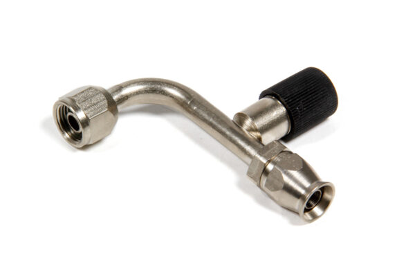 AEROQUIP 90 Degree -6 A/C Fitting w/Charge Port FCE1832