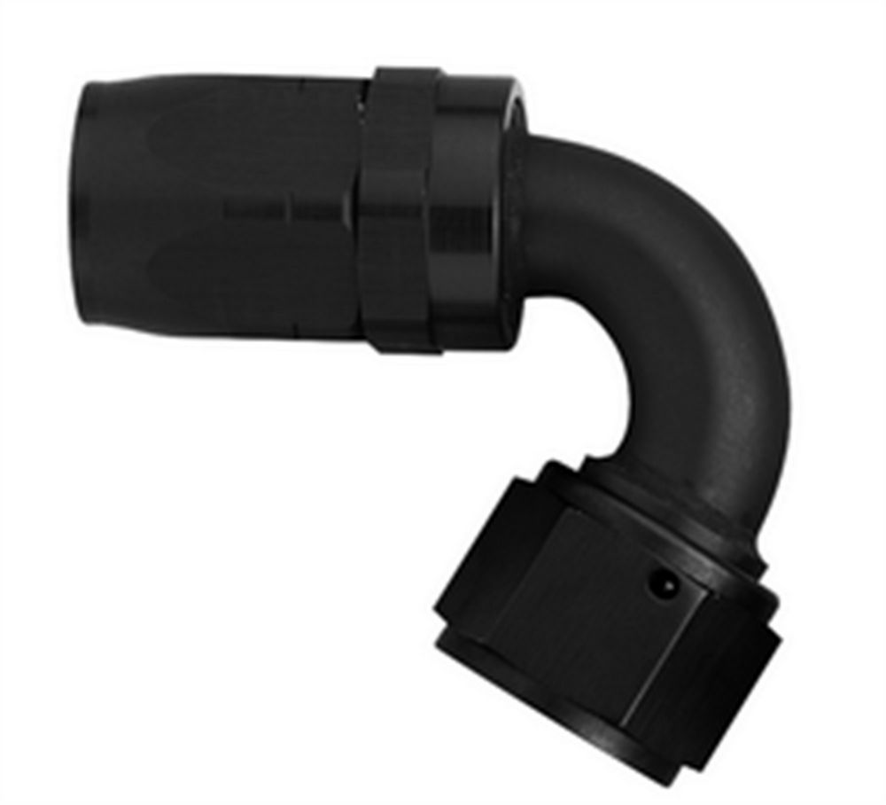 AEROQUIP #8 120 Deg Hose End Black FCM4443