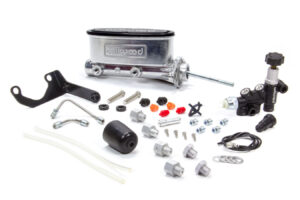 WILWOOD Alum Tandem M/C Kit w/ Brkt & Prop Valve 15/16 261-13626-P
