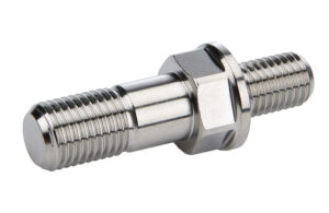 ALLSTAR PERFORMANCE Wing Cylinder Stud 3/8-24×5/16-24×1.640in ALL17036