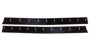 FIVESTAR 88 Monte Wear Strips Lower Nose Black 1 Pair 600-400-B