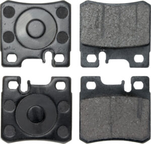CENTRIC BRAKE PARTS Posi-Quiet Ceramic Brake Pads with Shims 105.0495