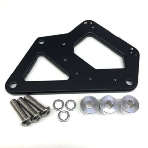 DRAG RACE SOLUTIONS Cylinder Head Coil Mount Bracket – BBC Black 6600-300B
