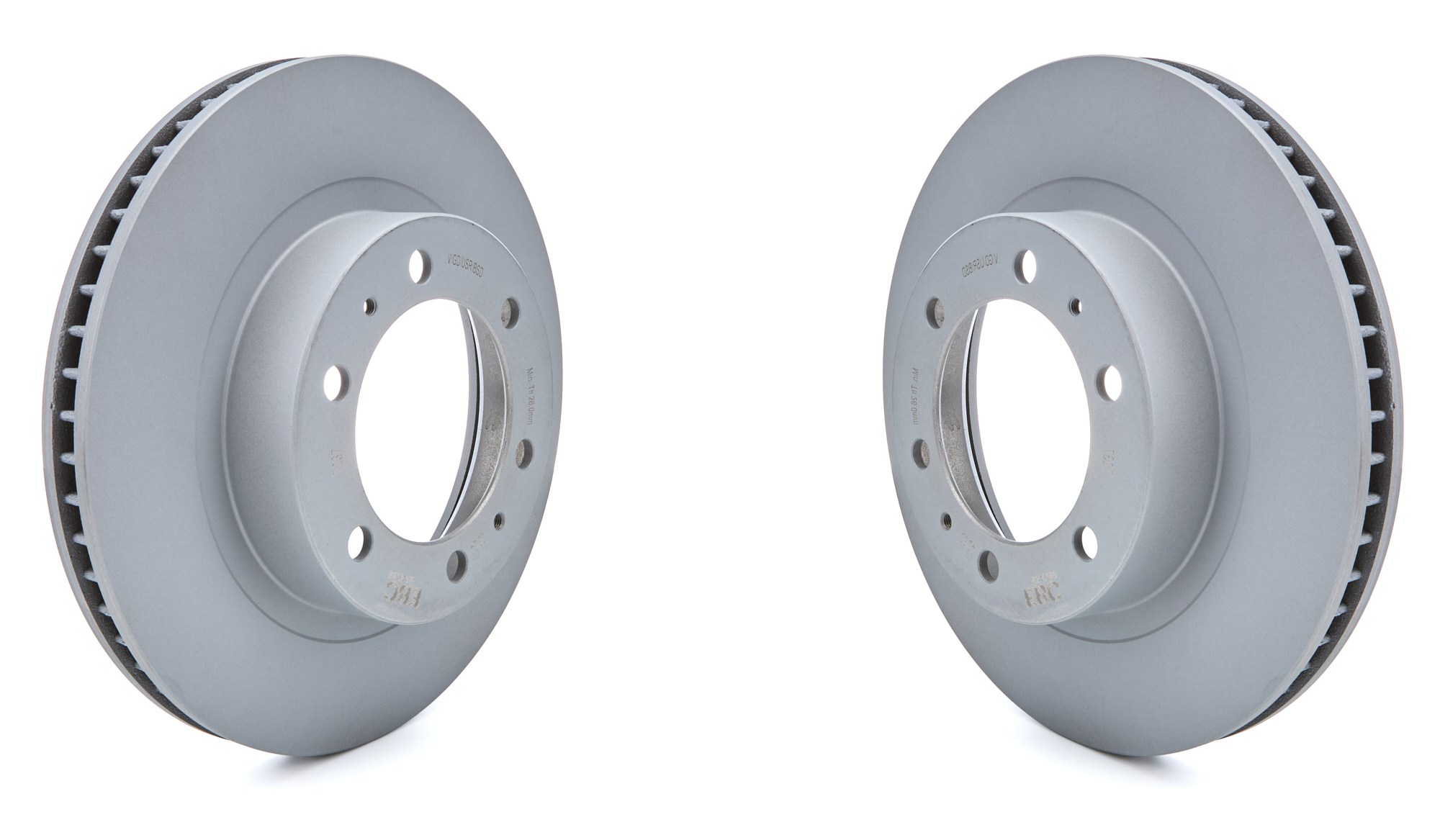 EBC BRAKES USA INC Brake Rotor Set Front Toyota RK7237