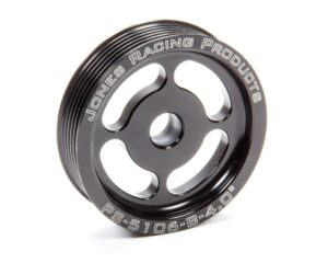 JONES RACING PRODUCTS Power Steering Pulley Serpentine 4in PS-5106-B-4.000