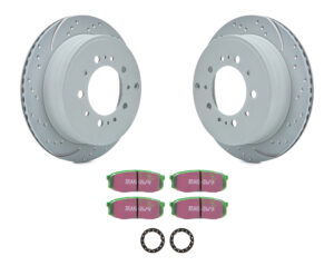 EBC BRAKES USA INC Brake Rotor & Pad Kit Greenstuff Toyota/Lexus S3KR1108