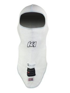 K1 RACEGEAR Balaclava Head Sock Flex White 26-FHS-W