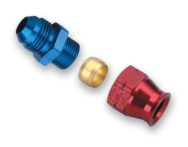 EARLS #6 Male Alum to 5/16in Tubing Adapter 165056ERL