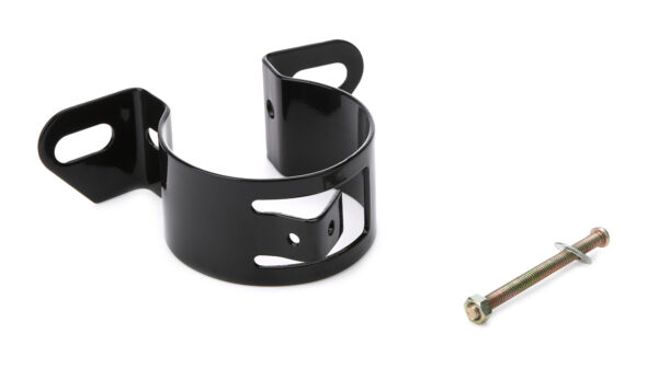 RACING POWER CO-PACKAGED Coil Bracket Horizontal Mount Black R9648BK