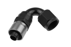 REDHORSE PERFORMANCE 6AN Crimp Style Hose End Black 120 7120-06-2