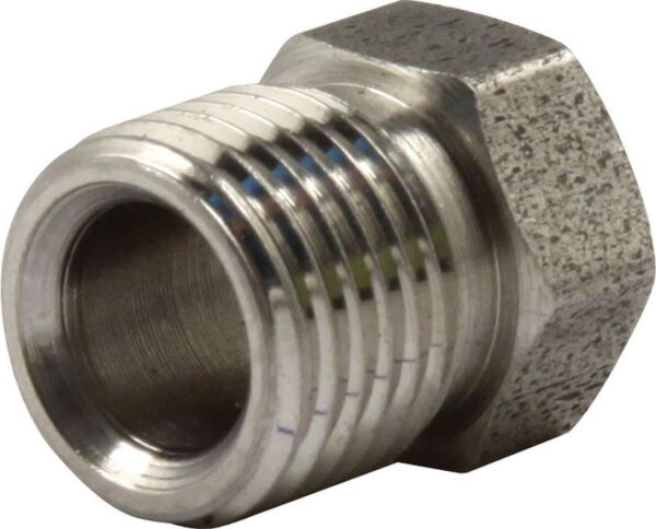 ALLSTAR PERFORMANCE Inverted Flare Nut 10pk 7/16-24 for 1/4 Line S/S ALL50117