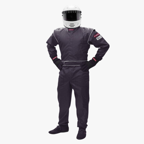 PYROTECT Suit Junior Large Black SFI-5 JS200220
