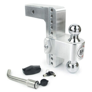 WEIGH SAFE Turnover Ball  8in Drop Hitch w/ 2.5in Shank CTB8-2.5-KA