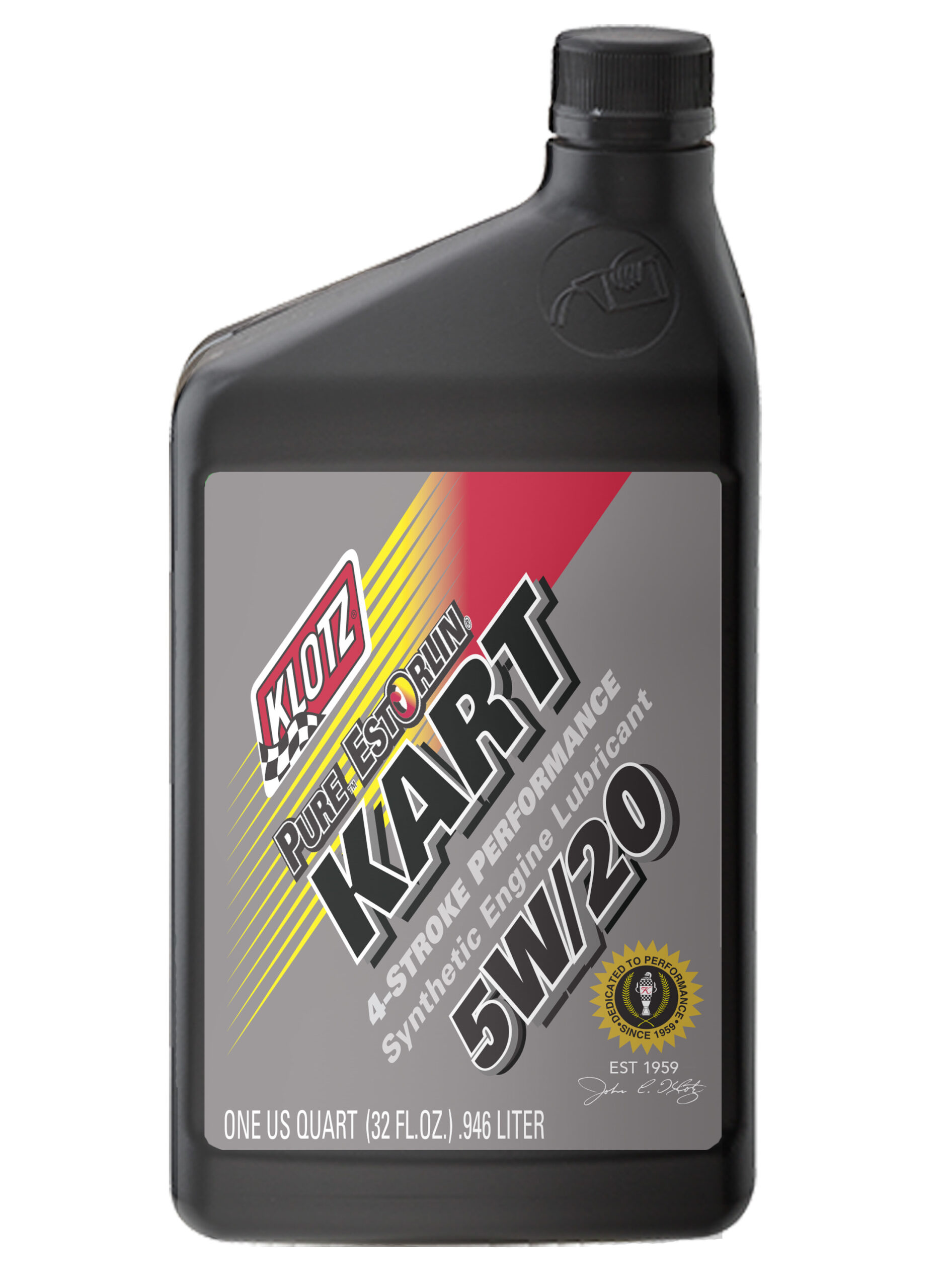 KLOTZ SYNTHETIC LUBRICANTS Pure Estorlin Kart 4 Stroke 5w20 1 Quart KLOKE-225