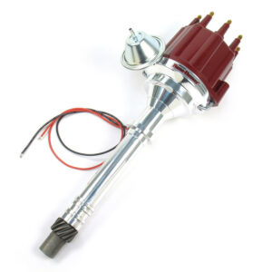 PERTRONIX IGNITION SBC/BBC Billet Dist. w/ Red Cap & Male Tower D100711