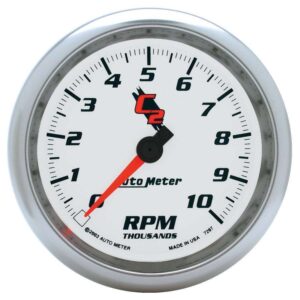 AUTOMETER 3-3/8in C2/S Tach – 10000 RPM 7297