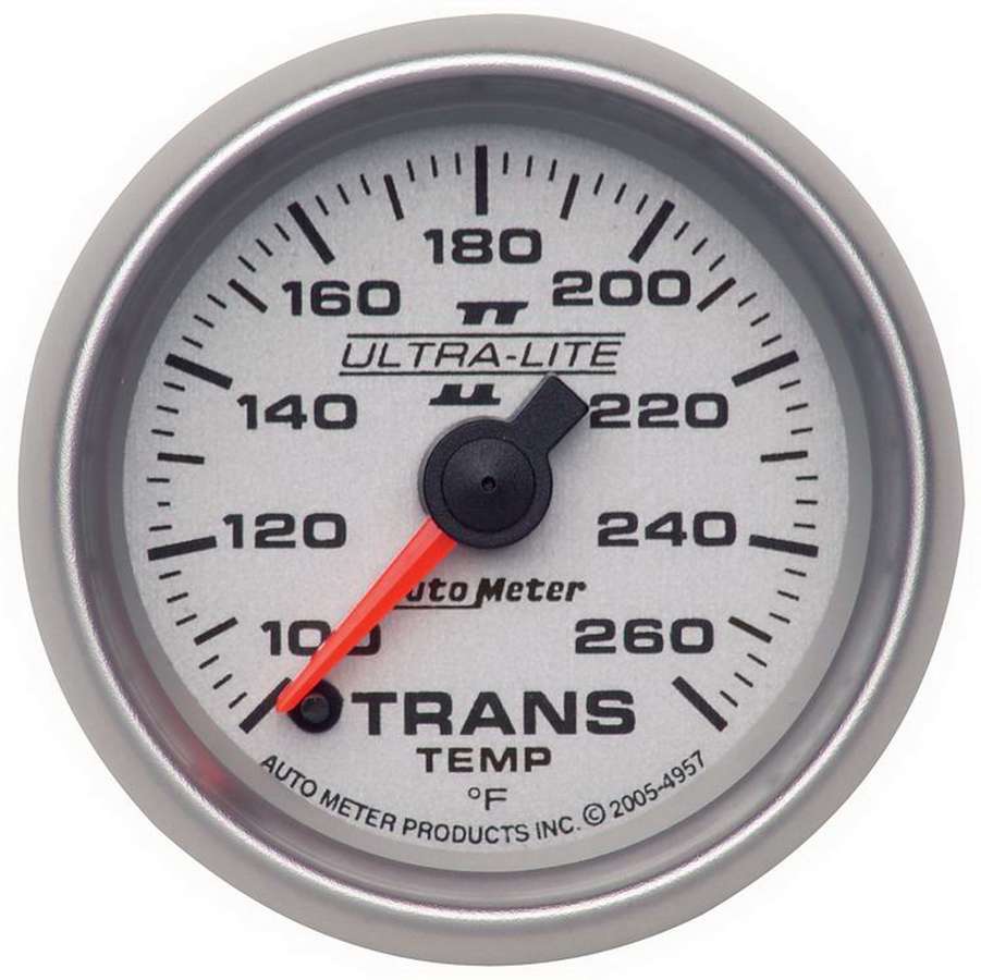 AUTOMETER 2-1/16in U/L II Trans. Temp. Gauge 100-260 4957