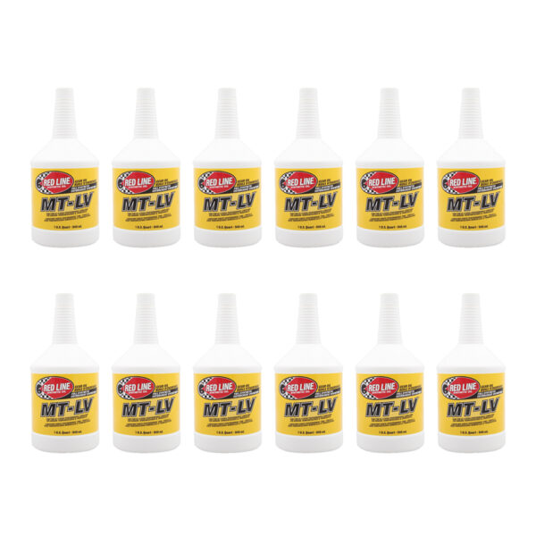 REDLINE OIL MT-LV GL-4 Gear Oil Case 12 x 1 Quart 50604
