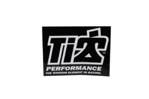 Ti22 PERFORMANCE Ti22 Decal 6×8 Black 0051