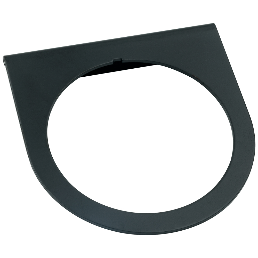 EQUUS Gauge Mount Panel 2-5/8 Black Single E9941