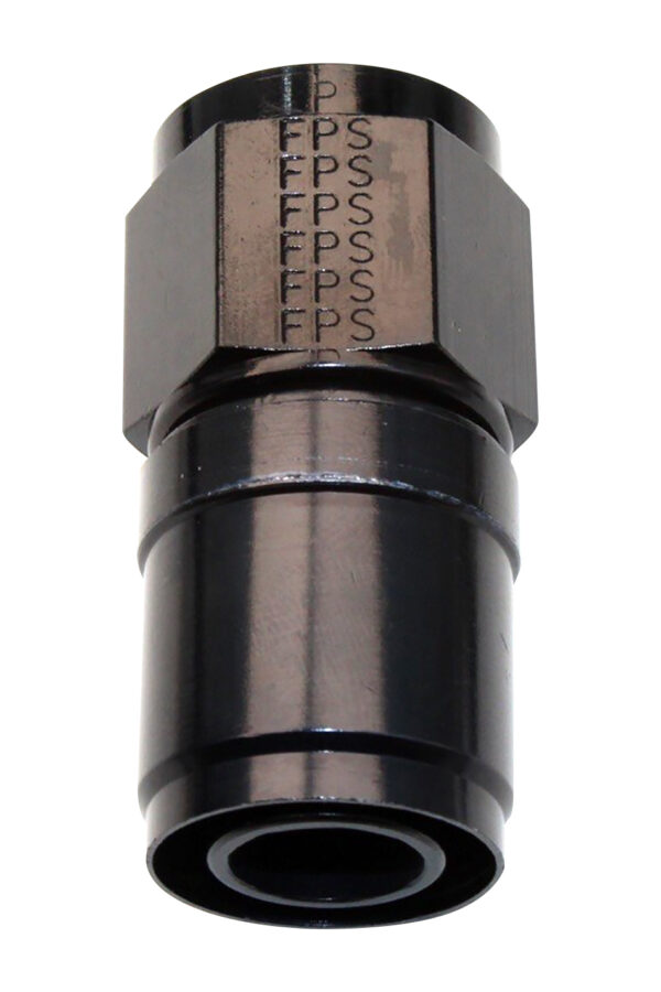 FRAGOLA #12 Race-Rite Crimp-On Hose End Straight 2600112