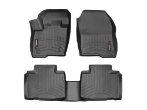 WEATHERTECH 15-16 Ford Edge Front & Rear Floor Liners Black 44815-1-2