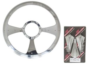 BILLET SPECIALTIES Stiletto – Profile Steering Wheel 14in P30092