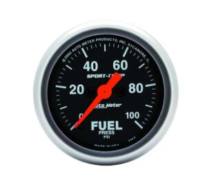 AUTOMETER Sport Comp 2 1/16in Fuel 0-100 PSI Elec. 3363